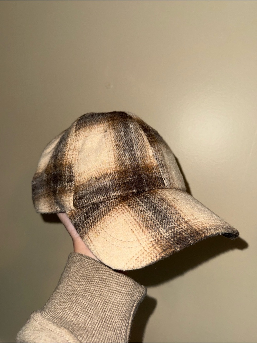 Plaid Baseball Cap